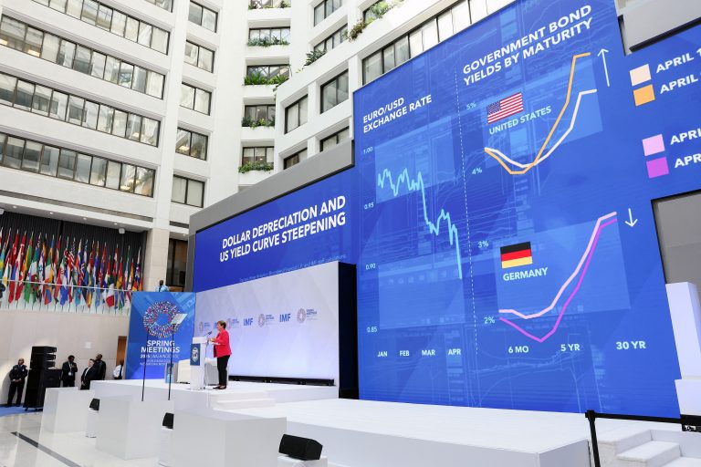 IMF Cuts Global Growth Forecast Amid Record-High U.S. Tariffs