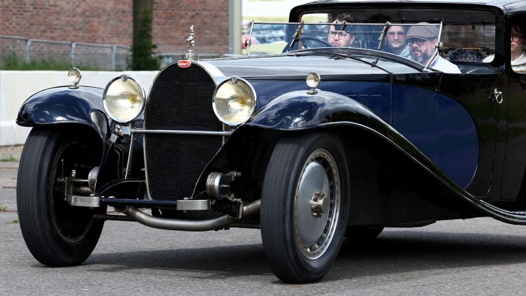 Century-Old Bugatti Meets Future Fuel