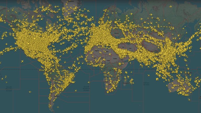 How War Zones Are Reshaping Global Flight Paths