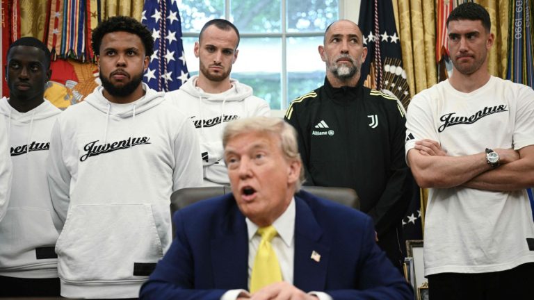 Trump Hosts Juventus, Brings Up Debate on Trans Athletes and Iran
