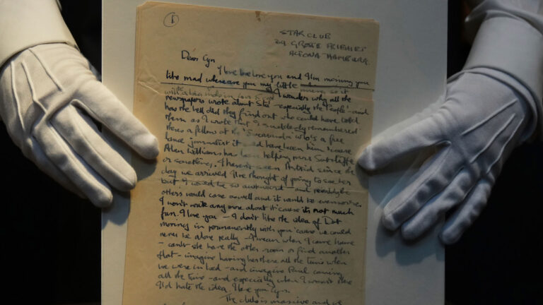 £40K for a Love Letter? John Lennon’s 1962 Note Goes to Auction