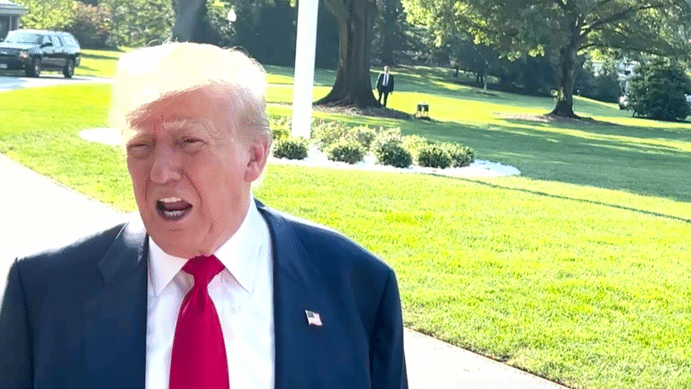 TRUMP DEFLECTS TO OBAMA AND CLINTONS WHEN PRESSED ON EPSTEIN