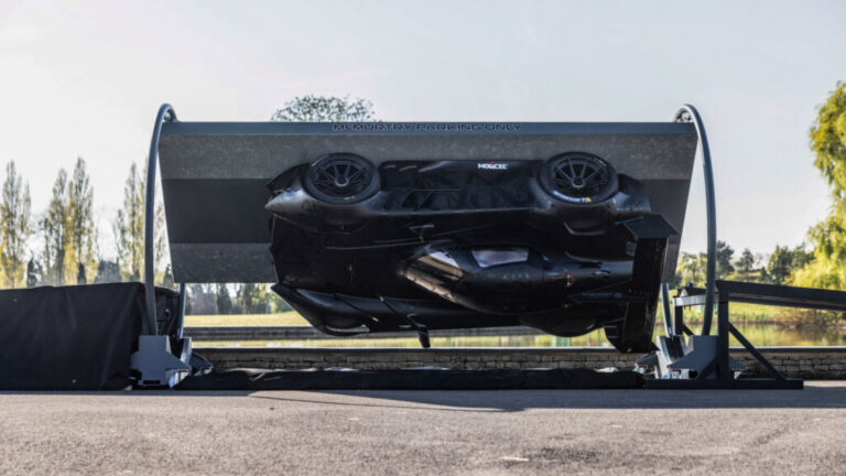 World’s First Car to Drive Upside Down Unveiled in the U.K.