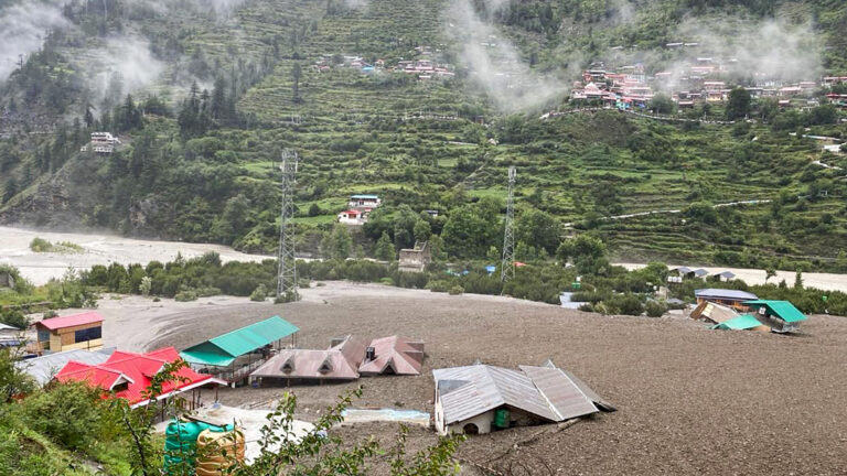 100 People Feared Missing After Flash Flood Devastates Himalayan Town