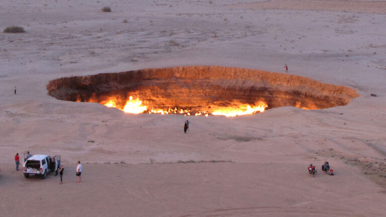 Turkmenistan’s ‘Gateway to Hell’ Flames Fade Away