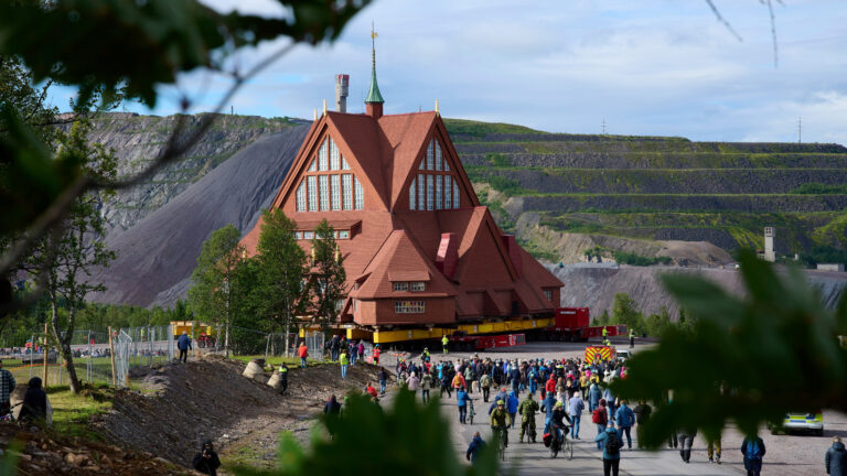 Why Sweden Is Moving Its 672-Ton Landmark Church