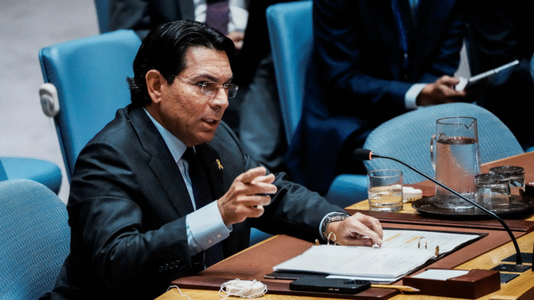 Israeli Ambassador to UN: Macron, Other Leaders Leaving Hostages Behind