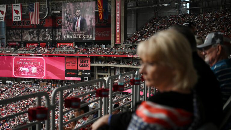 Tears, Tributes, and Politics at Charlie Kirk’s Memorial