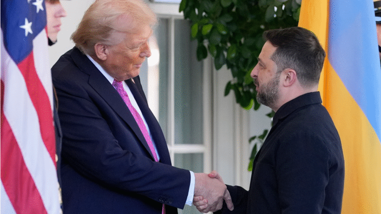 Trump and Zelenskyy Meet at the White House to Push for Ukraine Peace