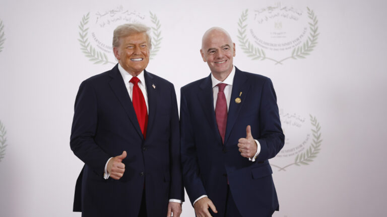 Why FIFA’s President Showed Up at a Gaza Peace Summit