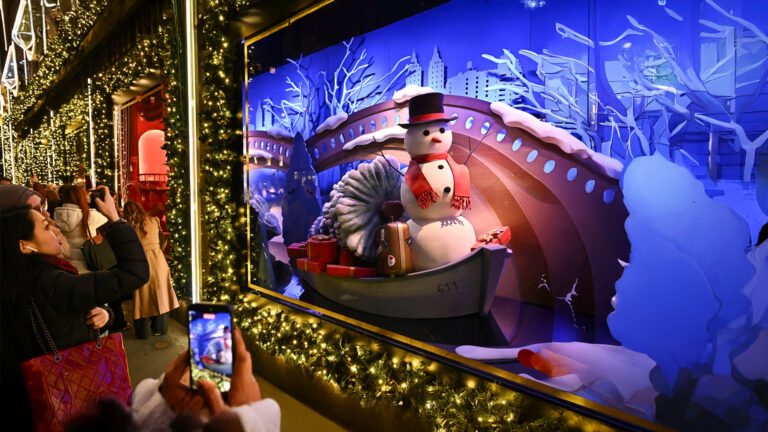 New York’s Holiday Windows Go High-Tech and Magical