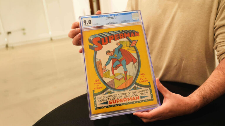 Rare Superman Comic Discovered in Attic Sets All-Time Record