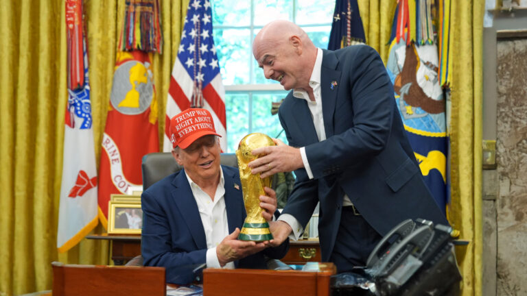 Trump Ally Infantino Launches FIFA Peace Prize Ahead of World Cup Draw