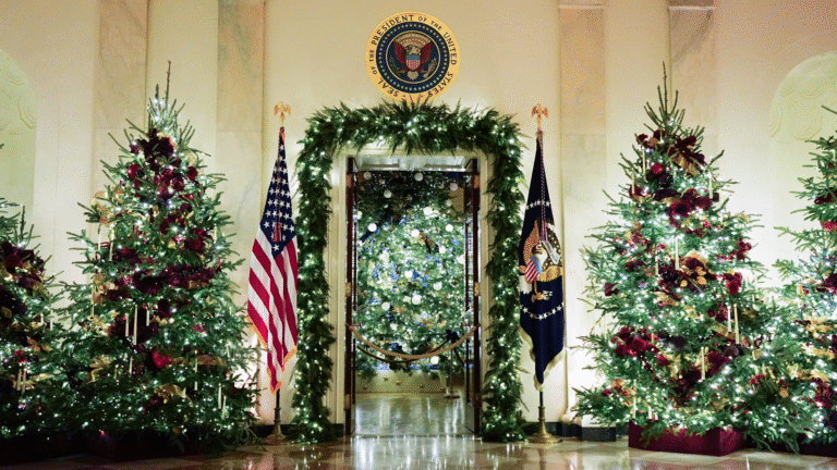 Melania Trump Unveils 2025 White House Christmas Theme “Home Is Where the Heart Is”