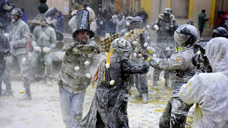 Flour Fight Coup: Inside Spain’s 200-Year-Old “Els Enfarinats” Festival