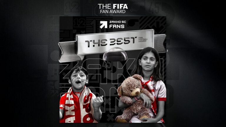 Kurdistan’s Zakho SC Fans Named FIFA’s 2025 Fan for Kindness Humanitarian Gesture