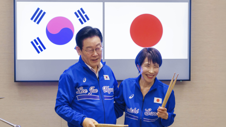 Japan and South Korea’s leaders turn diplomacy into a K-pop jam