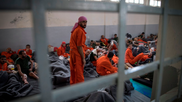 Northeastern Syria’s IS Prison Map and the Hidden Threat