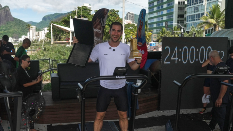 Brazilian Sets Treadmill World Record After 24-Hour Run
