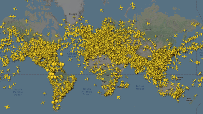 How Flightradar24 Tracks Every Plane in the Sky
