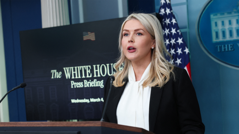 Leavitt: Operation Epic Fury Launched Over Iran Threats