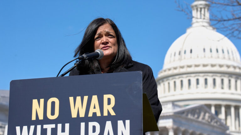 Jayapal Slams War Funding Amid Shutdown