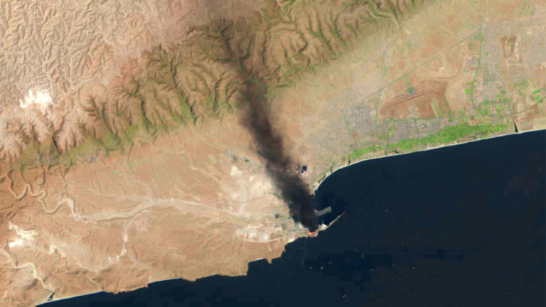 Oil Spills From Iran War Now Visible From Space