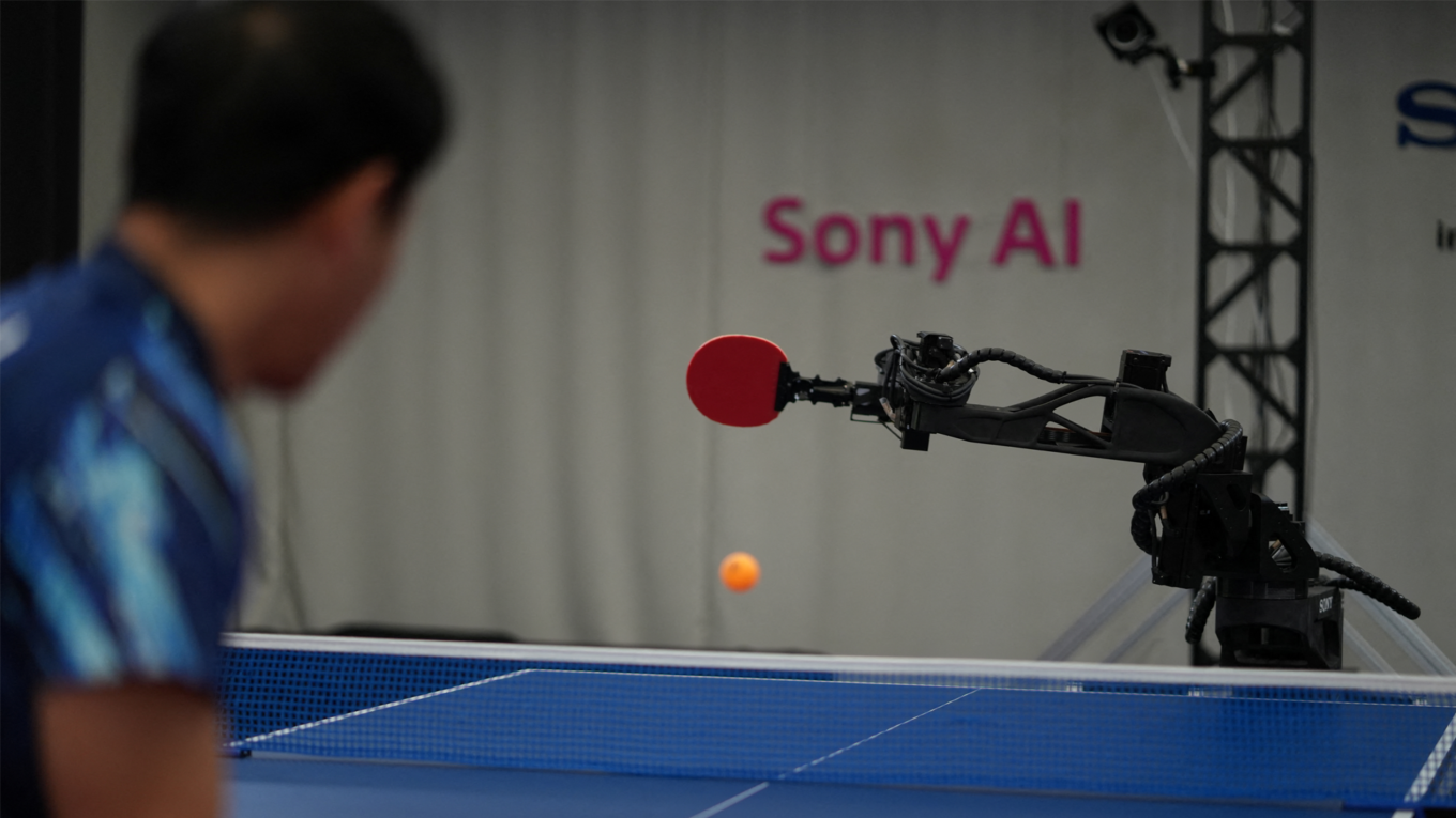 Sony’s AI Robot Is Beating Elite Table Tennis Players