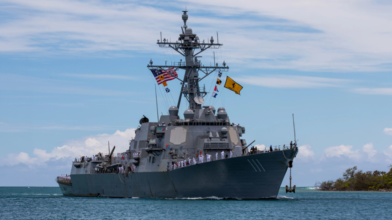 The U.S. Destroyer That Crippled An Iranian Vessel