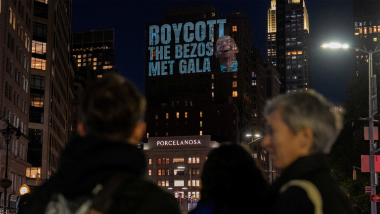 Why Protesters Are Targeting the Met Gala Over Bezos
